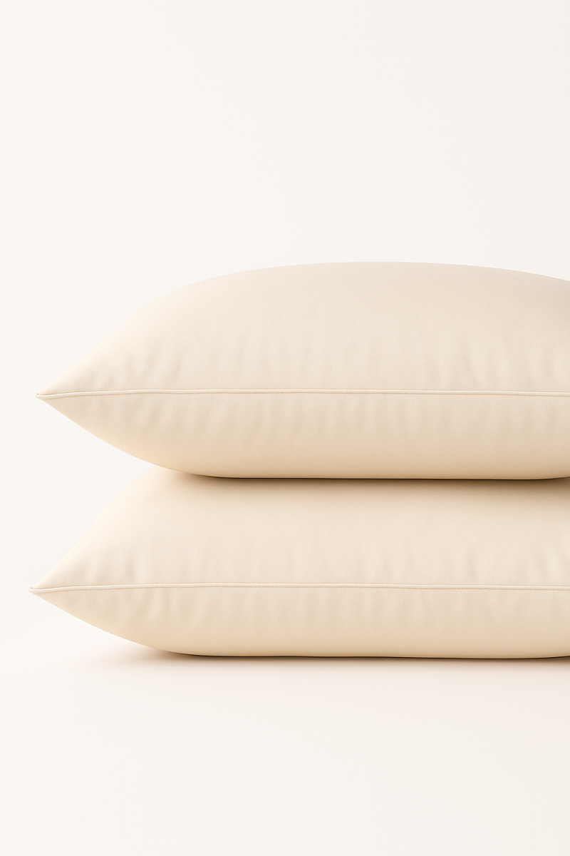 Marco Polo Hotel Pillowcase Comcale 50% Cotton Ecru