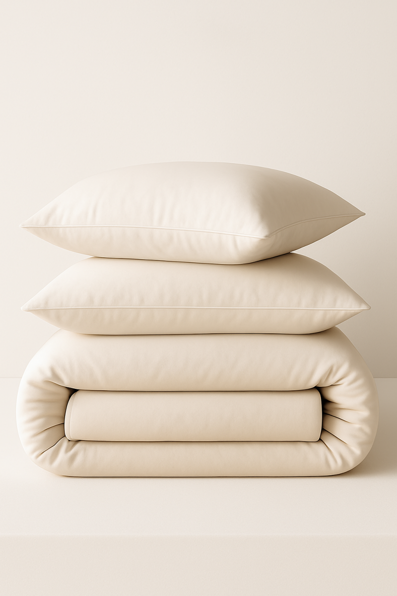 Marco Polo Hotel Bed Linen Comcale 50% Cotton Ecru
