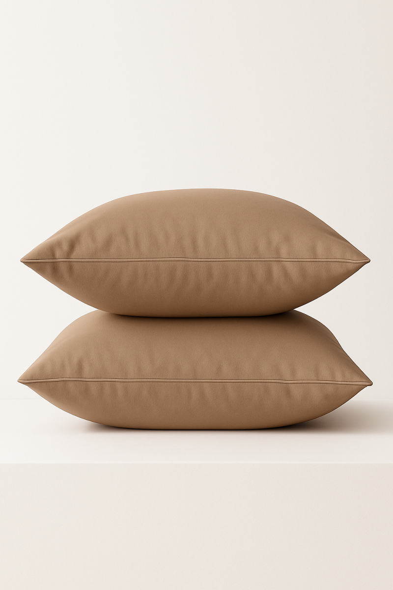 50% cotton percale pillowcase linen